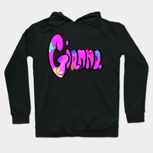 Gianna girls first name in purple Personalized personalised customised name Gianna Hoodie